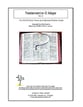 Testament in C Major #2 SATB choral sheet music cover